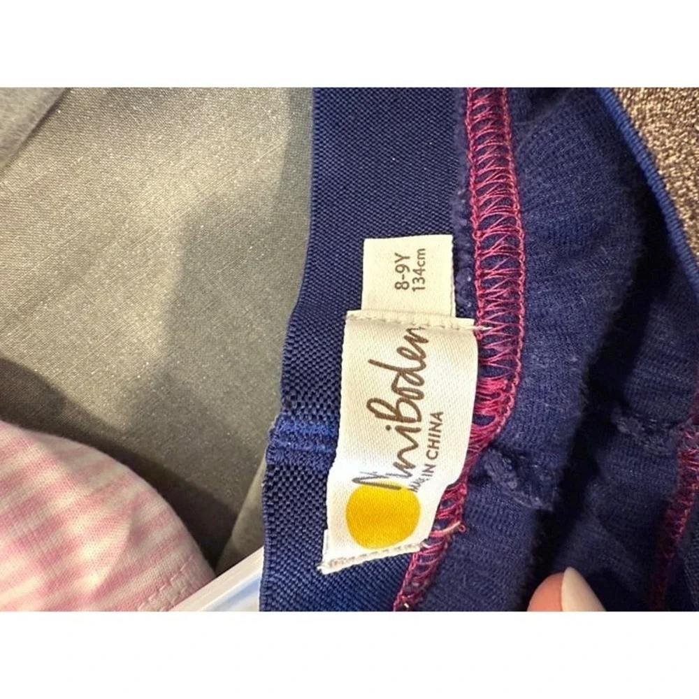 Mini Boden 8-9Y Flare Legging Ribbed VGUC